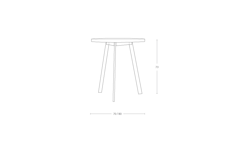 Dimensoes do produto mesa de refeio volt